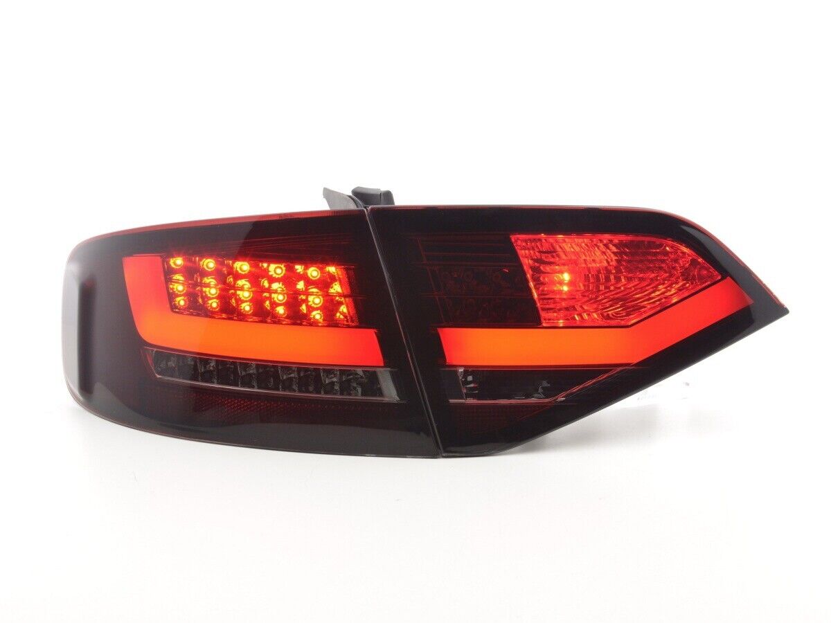 UK FK  Audi A4 B8 8K 07-11 LED REAR Lights Lightbar TAIL LIGHTS red smoke LHD