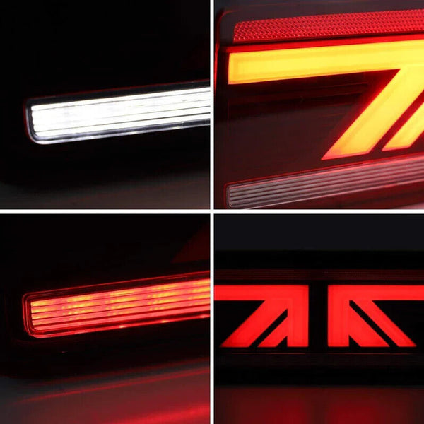 VLAND Pair Suzuki Jimny 19+ LED DRL Lightbar Rear Lights Tail Lamps Smoke LHD