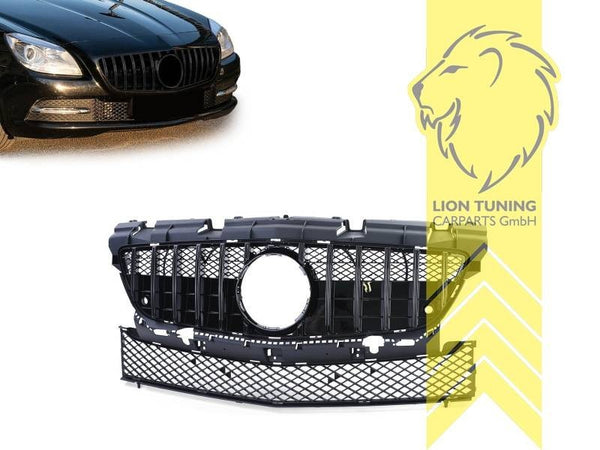 LT Bumper Sport grille radiator grille SLK R172 pre-facelift glossy black 11-15