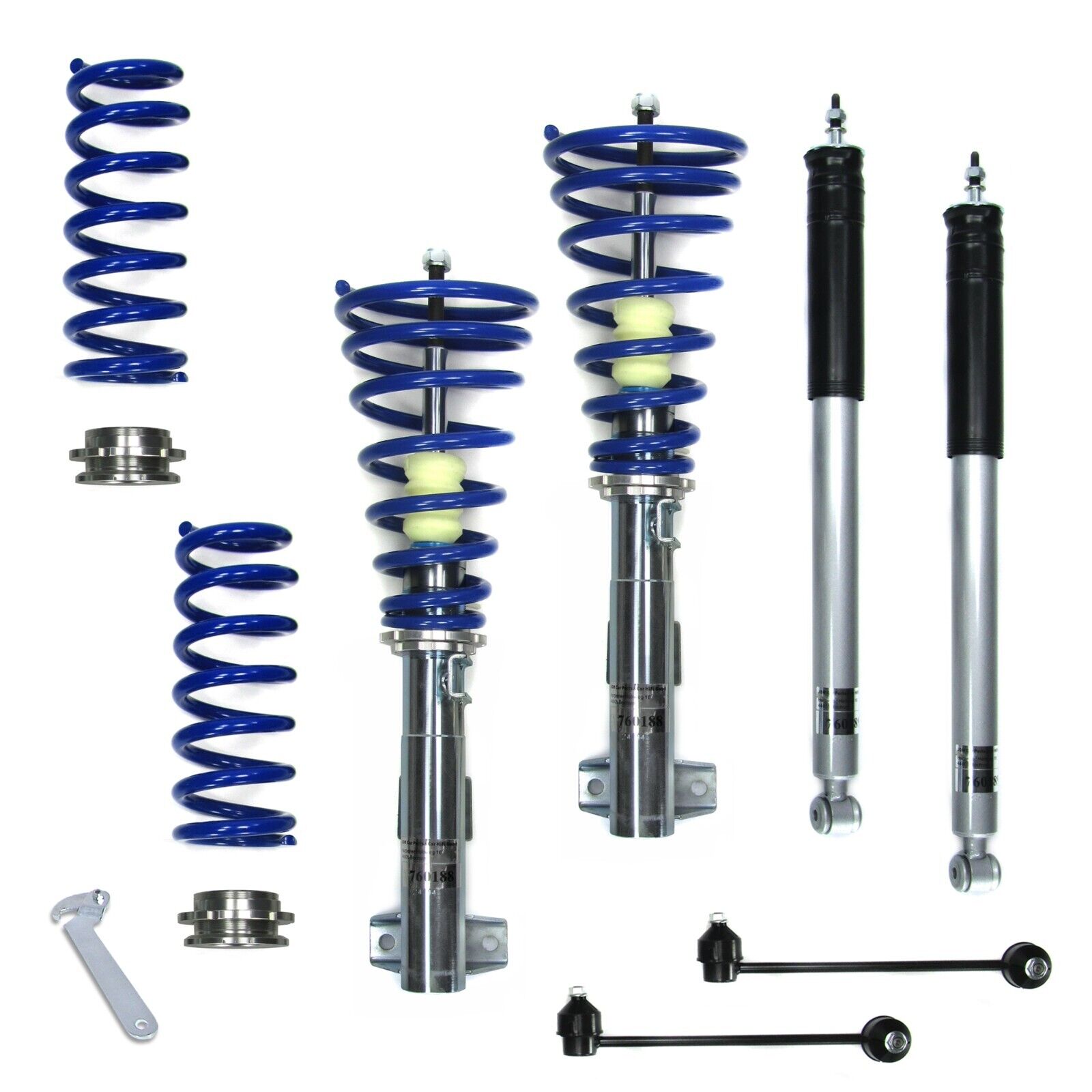 JOM Blueline Lowering Coilovers VW T5 7H 2.0 3.2 V6 1.9 2.0TDi 03-15 inc 4WD