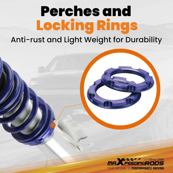 MXPR Adjustable Lowering Coilovers BMW E36 Saloon 90-98 1997 316i 328i 325td