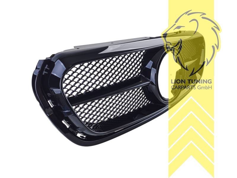 LT front bumper air intake grille radiator Mercedes X Class W470 black gloss