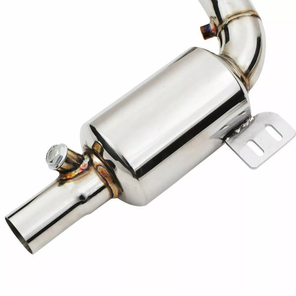 Porsche Boxster 986 2.5 2.7 3.2 S T304 Stainless Sports Exhaust Rear Decat Cat Derestricted Downpipes for Track Street Road catalytic converter bypass pipe