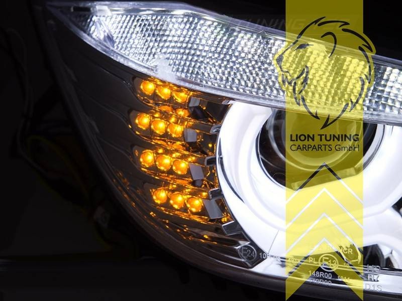 LT Set LED DRL Light Headlights BMW F30 Sedan F31 Touring F35 11-15 H9 black LHD