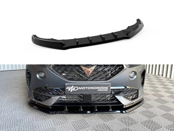 Motordrome Design Front Bumper Splitter Cupra Formentor Mk1 Gloss Black