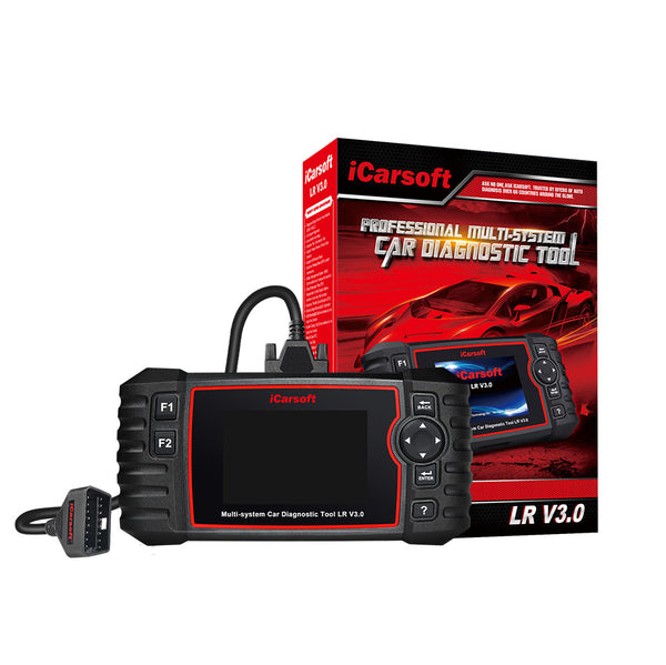 iCarsoft LR V3.0 4" TFT Land Rover Jaguar OBDII Pro Diagnostic Scan Tool