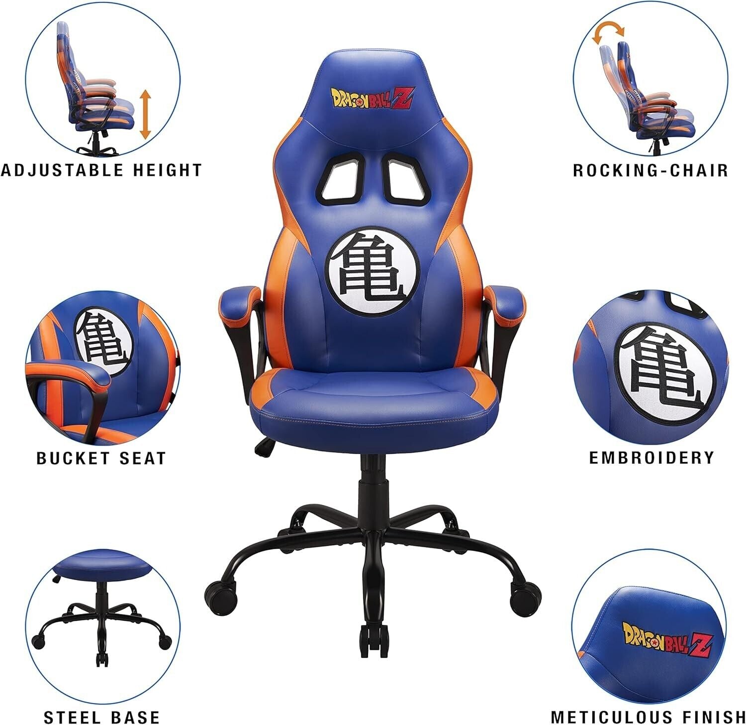 Subsonic DBZ Dragon Ball Z - Original Gamer Chair / Office Chair Official