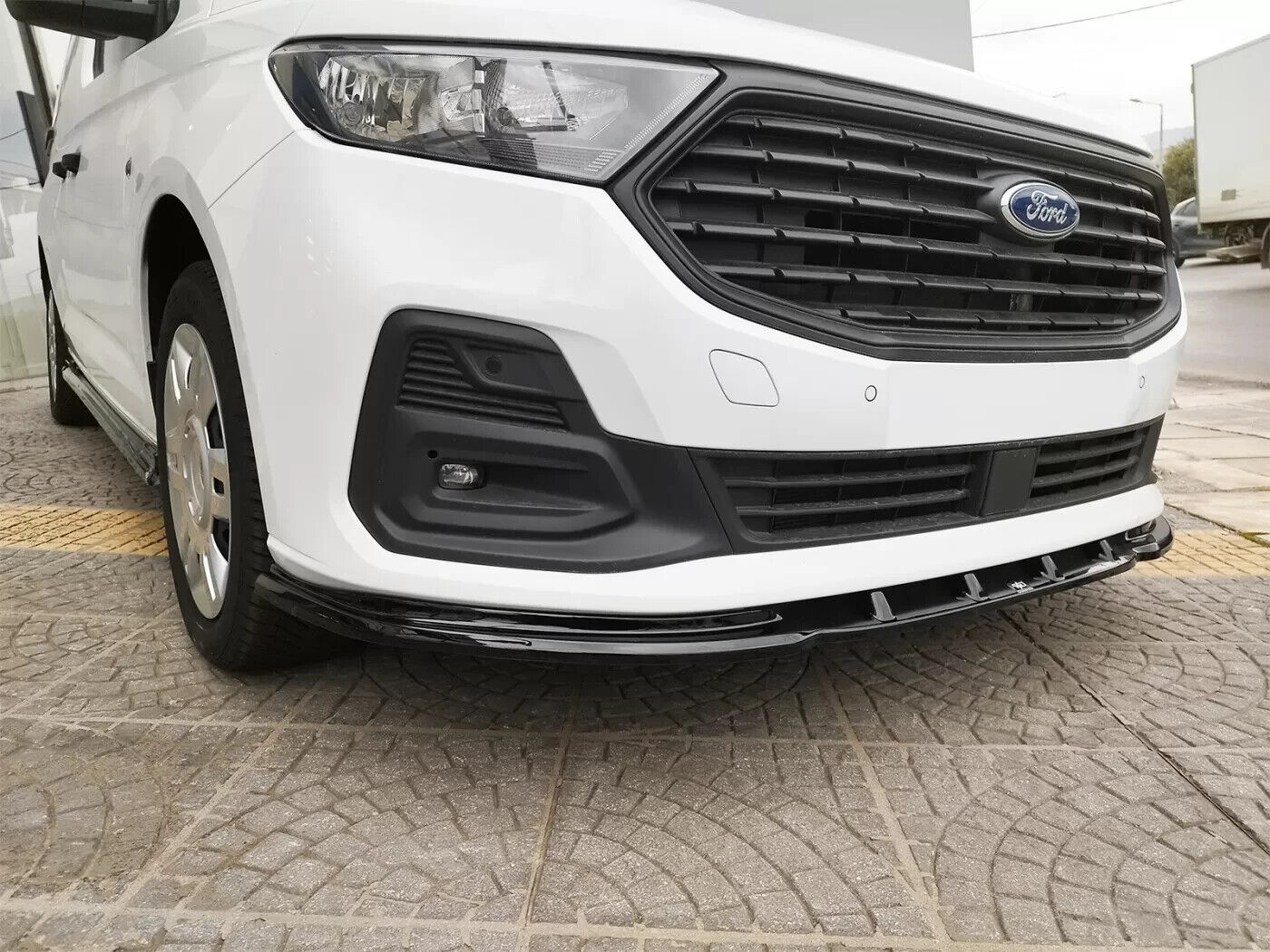 Motordrome Design Front Bumper Splitter Ford Transit Connect Mk3 2024+ ABS Gloss