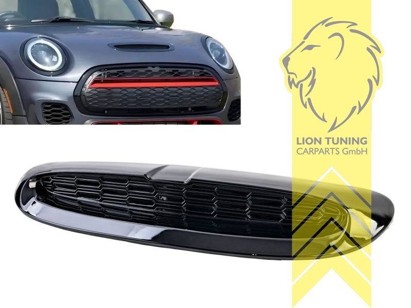 LT Air Intake Bonnet Hood Inlet Grille Mini Cooper F54 F55 F56 F57 Gloss Black