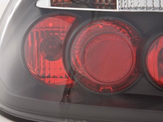 FK Pair Halogen REAR LIGHTS Tail Lamps Opel Tigra 95-03 black & red LHD