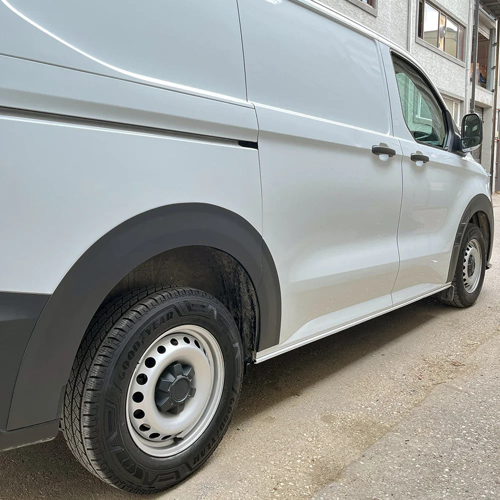 OW Fender Flares Wide Arch Kit FORD Transit Custom Mk2 2023+ ABE TUV Black ABS