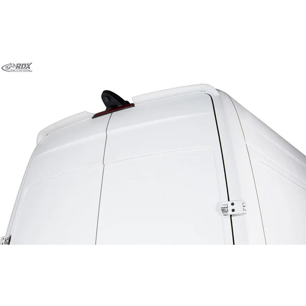RDX Rear Boot Spoiler Wing VW Crafter H2 06-16 Sprinter 06-18 2 barn doors PU