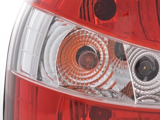 FK Pair Rear Lights Audi A3 type 8L 96-00 red / clear LHD