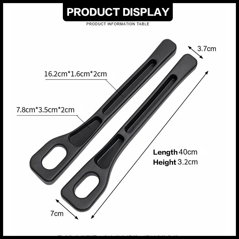 2PCS Car Seat Gap Filler Between Seats Decoration Interior Accessories For Porsche Panamera 970 971 Macan 95B Cayman 987 981