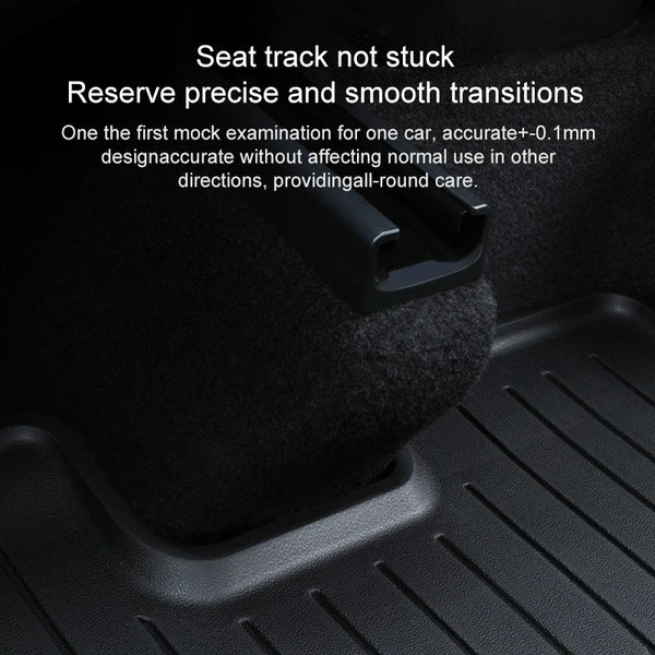 For Tesla Trunk Mat Model Y Model 3 high land Floor Mat 2021-2025 Luggage Mat TPE waterproof Anti-Slip Set Floor Liner Mat