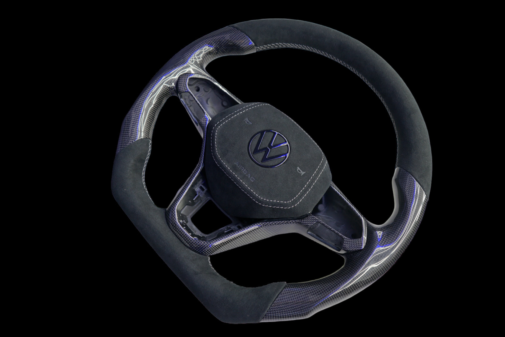 Volkswagen Transporter T6.1 Carbon Fibre Steering Wheel (2020+ Models)