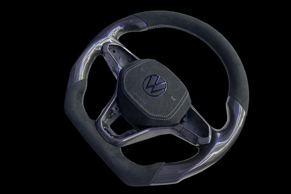 Volkswagen Transporter T6.1 Carbon Fibre Steering Wheel (2020+ Models)