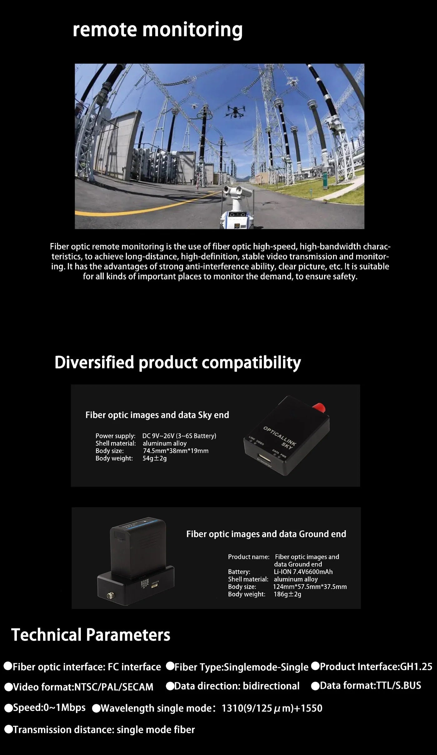 5km Optic Fibre Canister (FPV video feed + RC control)