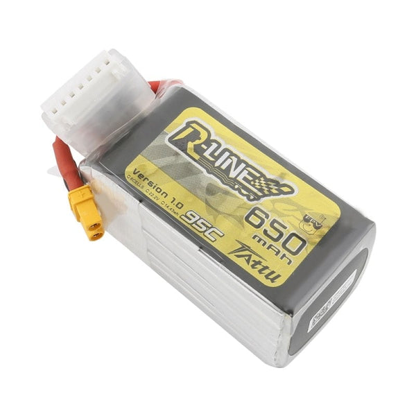 Tattu R-Line 650mAh 11.1V 3S1P 95C Lipo Battery