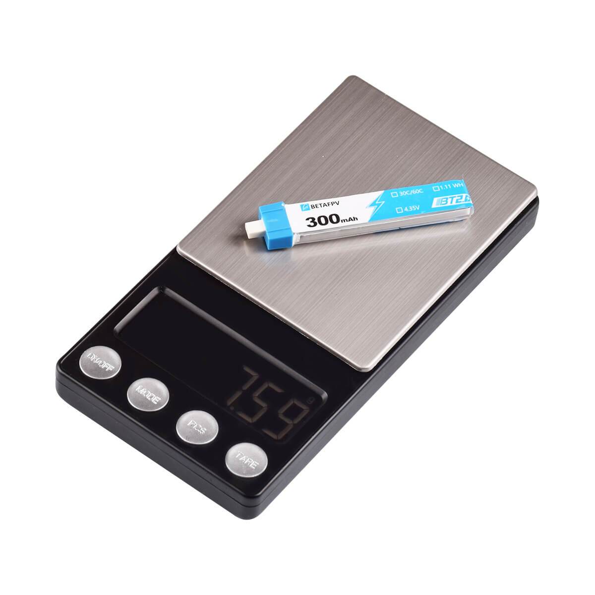 BetaFPV BT2.0 300mAh 1S 30C Battery (pack of 8)