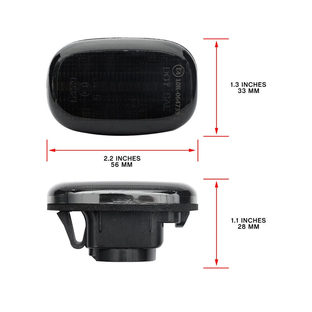 For Toyota Supra MKIV Celica MR2 Corolla RAV4 Prius I Carina E Starlet Hilux Paseo Avensis Verso Front Side Marker Light Shells