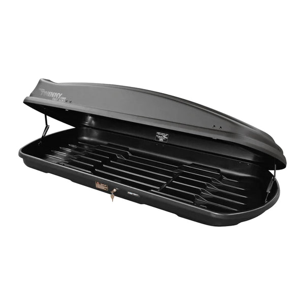 Twinny Load Roof box RST+ 530 Litre Matt-Anthracite 201x90x40cm 75Kg Max Load U-Brackets
