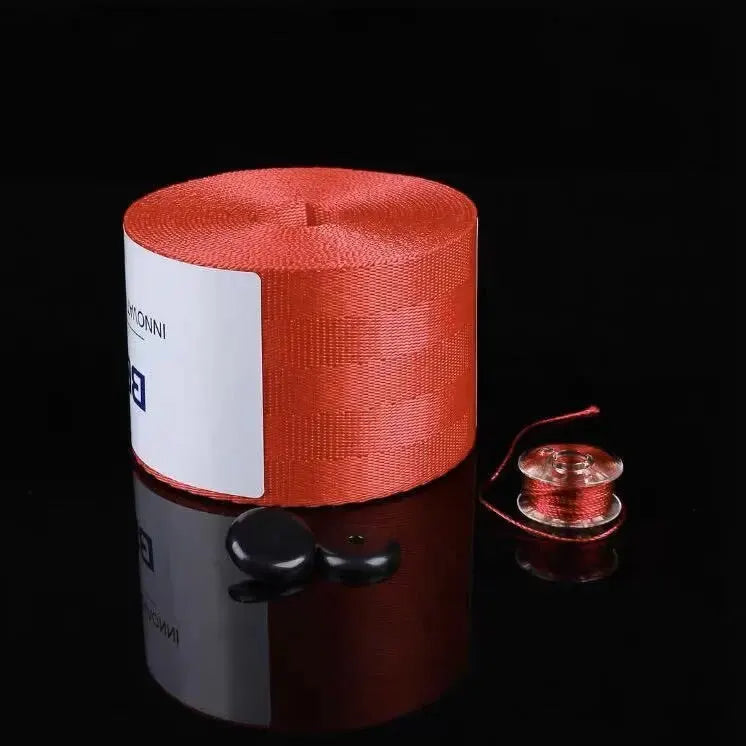 3.6M*4.8CM Car High-Strength Auto Seat Belt Webbing Fabric Racing Car Modified Seat Safety Belts Harness Strap