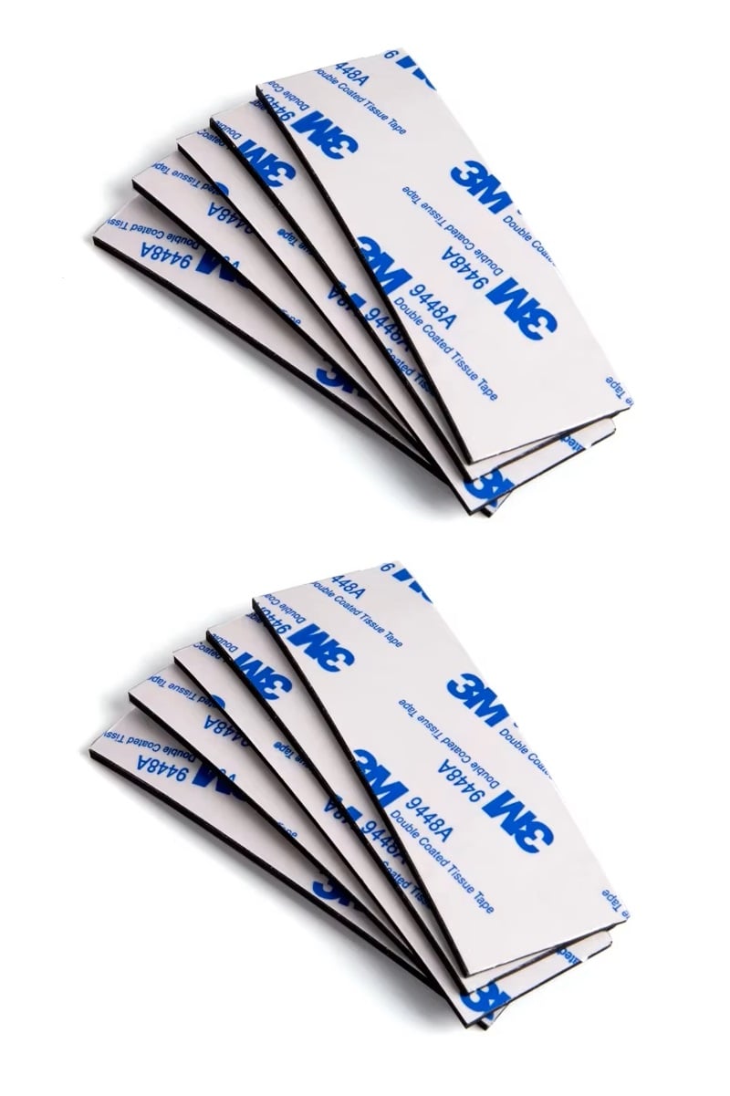 10pc 3M Gum Battery Silicone Anti-Skid Pad Adhesive Tape