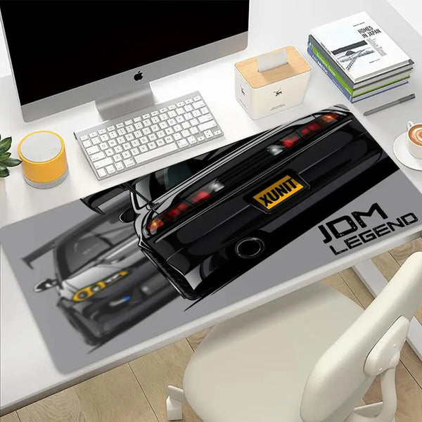 Japan Sports Car JDM Drift New Arrivals Gamer Play Mats Non-slip Mousepad Size For E-sports Game Player PC Computer Laptop Rug