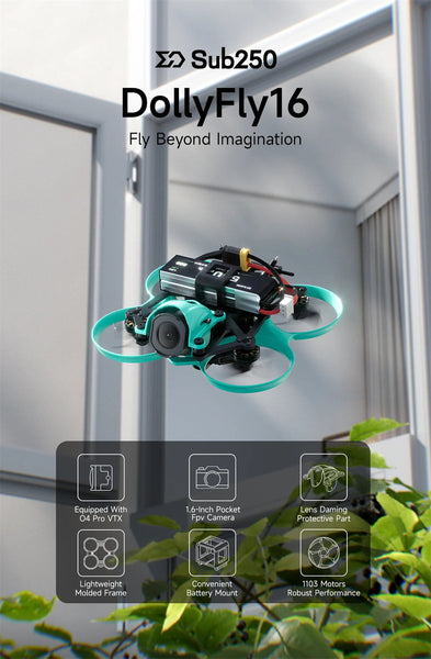 Sub250 Dollyfly16 O4 Pro Drone