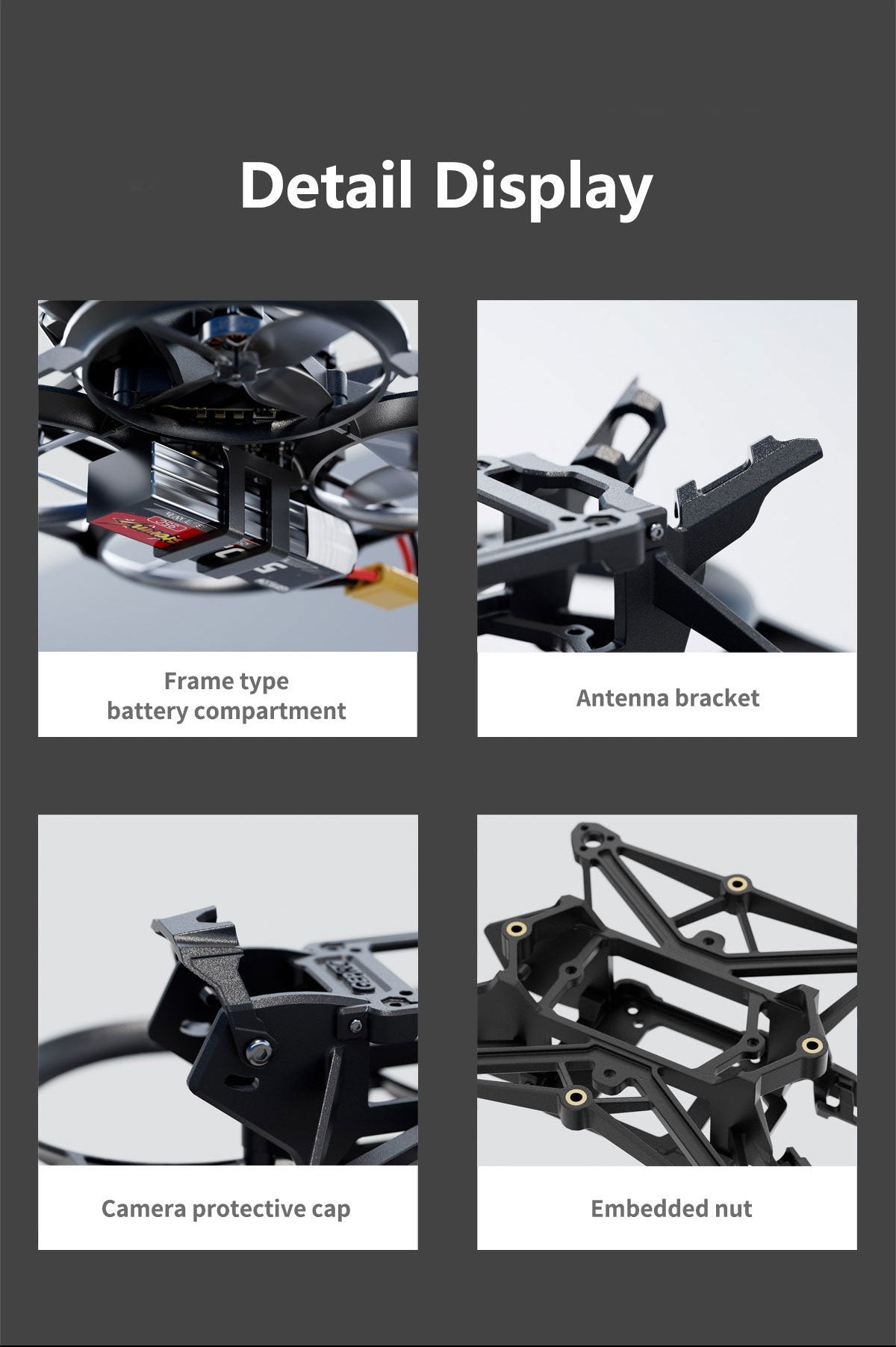 GEPRC DarkStar20 Cinewhoop Frame