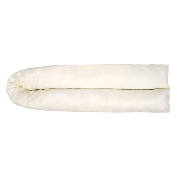 6 Ft Maternity Pillow And Case - Cream