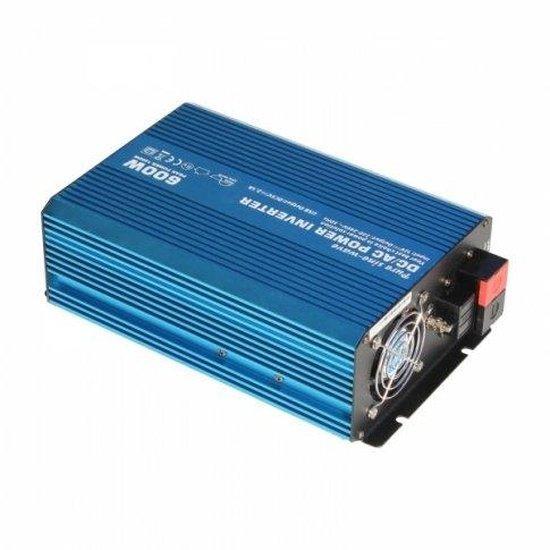 600W 12V Pure Sine Wave Inverter, 230V UK Socket | 4Boats