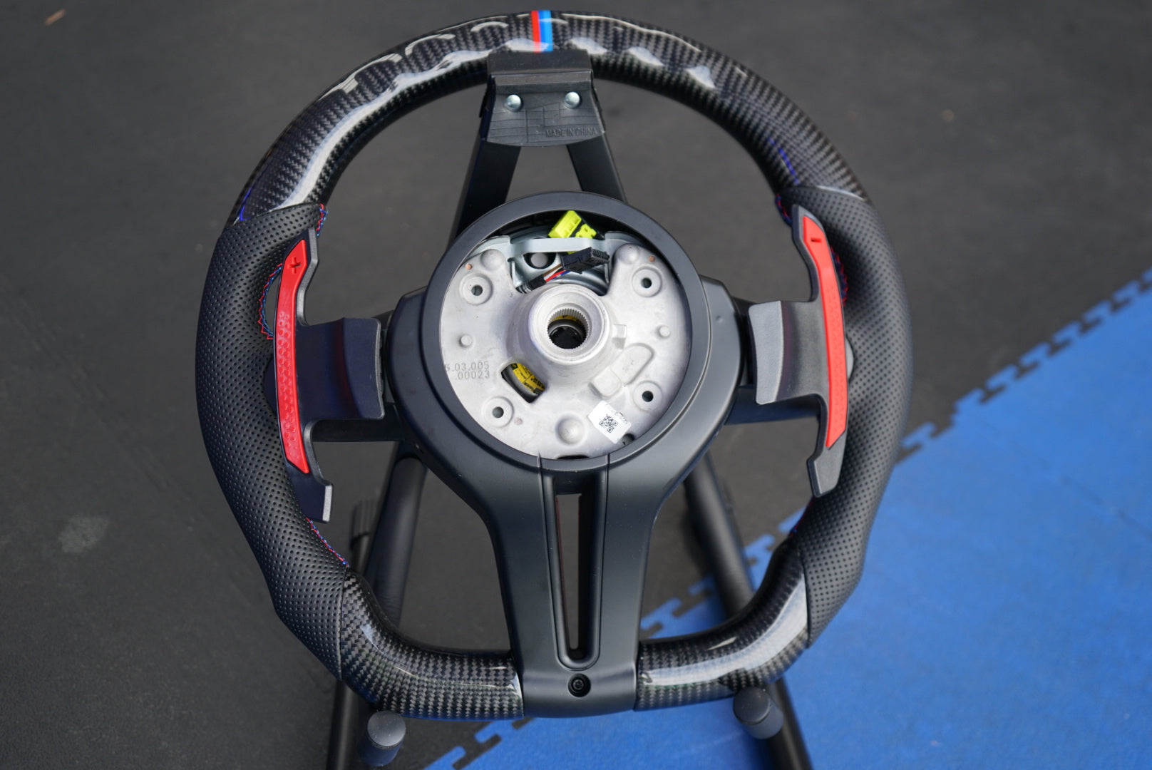 BMW 1, 2, 3, 4, 5 Series Custom Steering Wheel (IN STOCK - SWBMWF11)