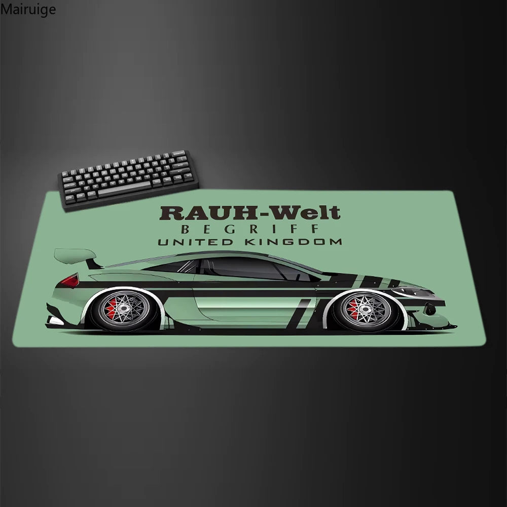 Anime Japan sports car jdm RWB 911 964 933 Mousepad Boy Pad Natural Rubber mousepad Desk Mat Size for Gameing World of tanks C