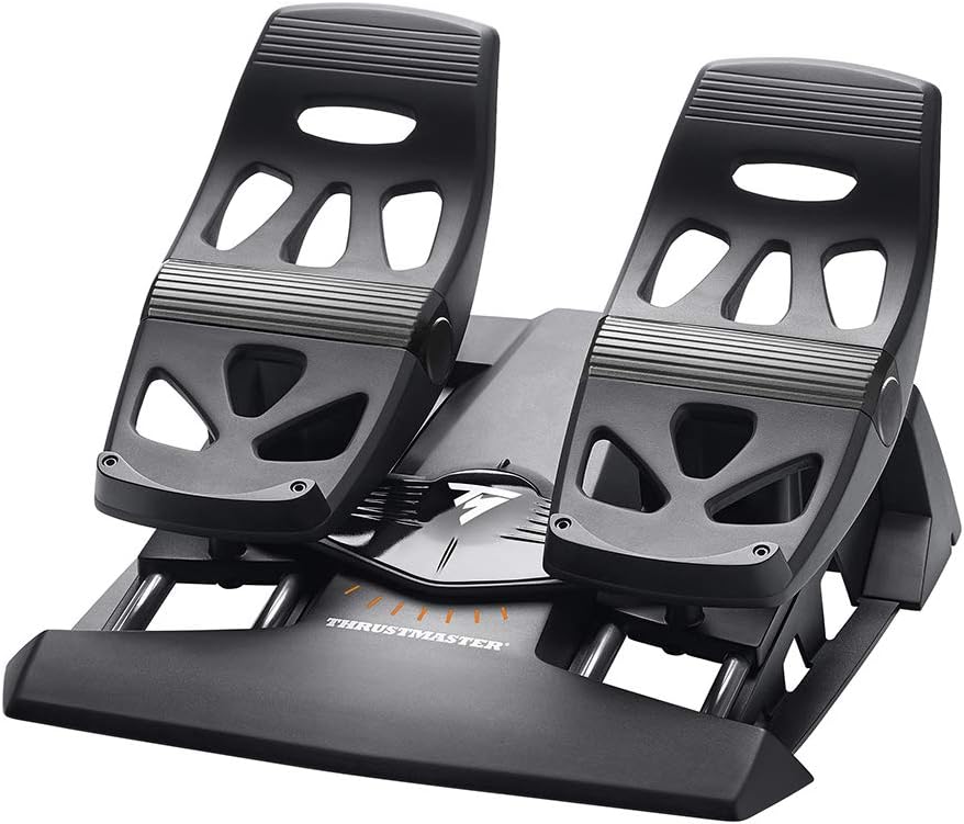 Thrustmaster T16000M FCS Flight Pack - Complete Flight Control System with Joystick, Throttle, and Rudder Pedals, Featuring H.E.A.R.T HallEffect AccuRate Technology for PC