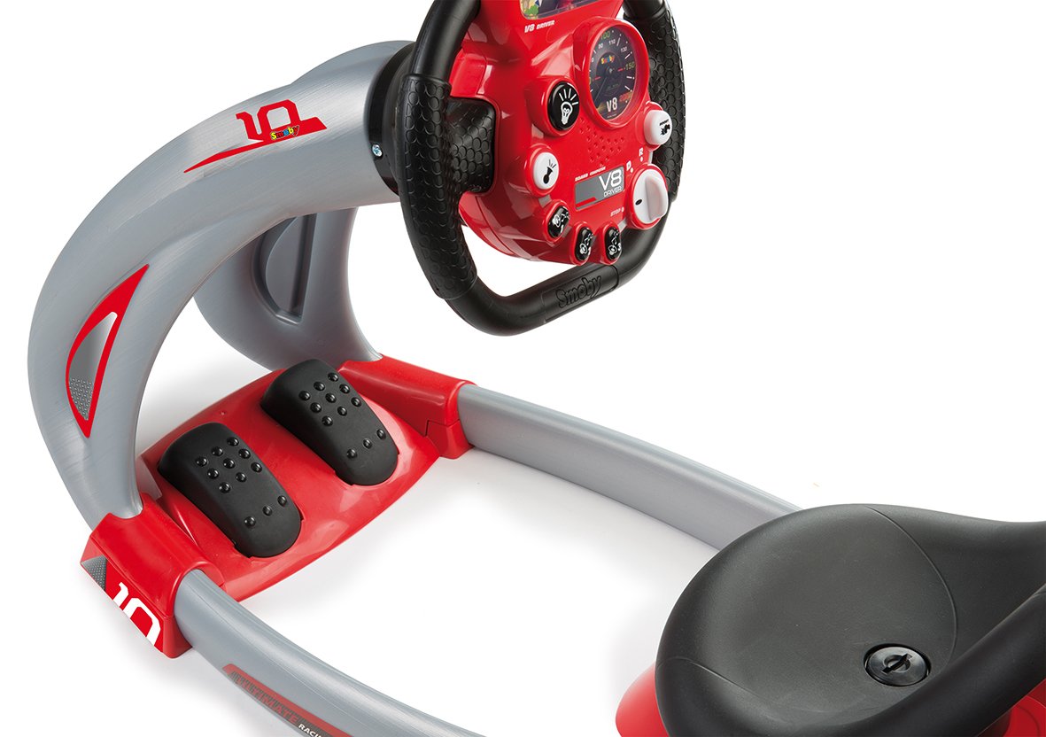 Smoby 370217 Driving Simulator, Black