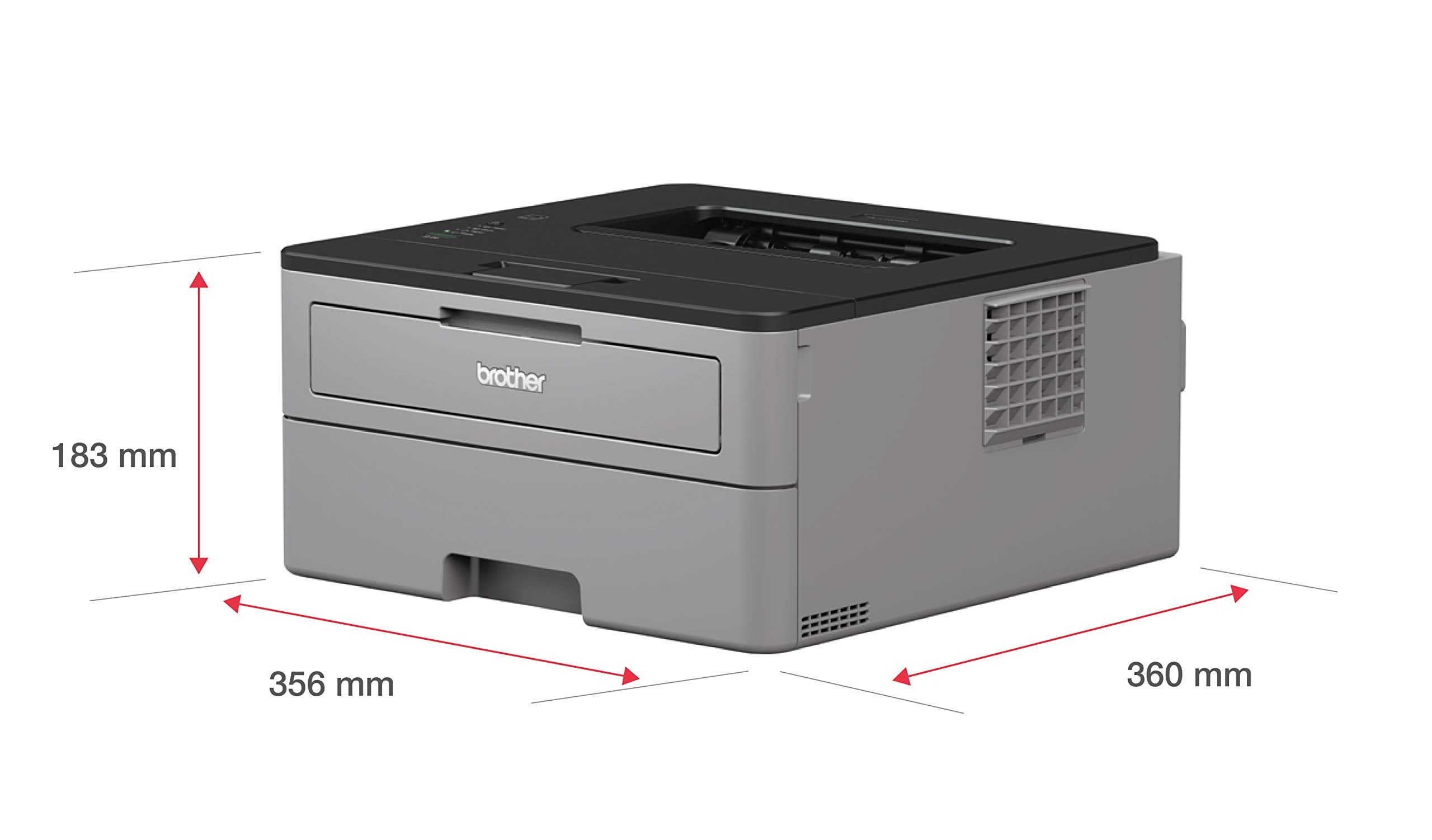 Brother HL-L2400DW Mono Laser Printer |Single function | Automatic 2-sided print |A4 |UK Plug
