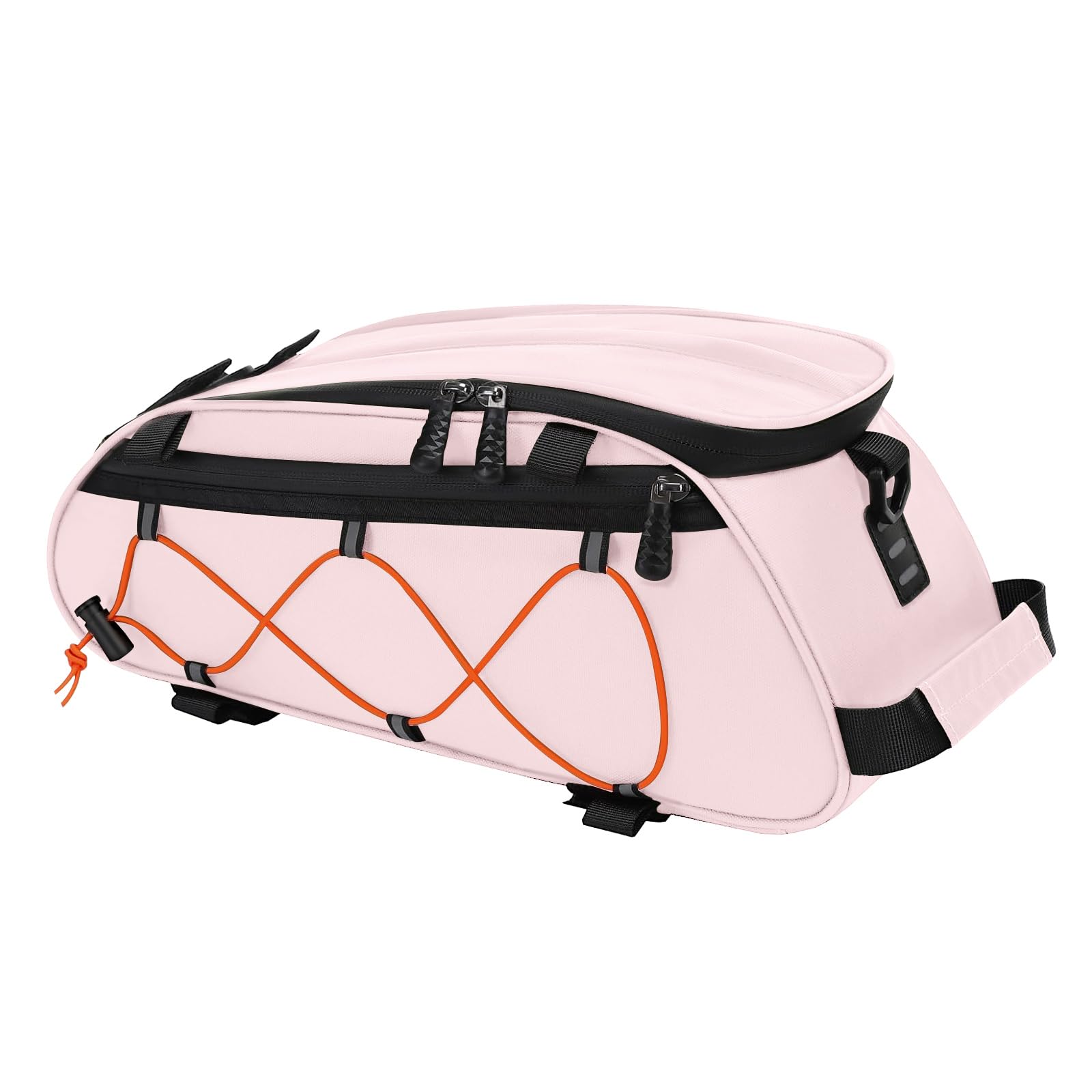 MOSISO Bike Rack Bag with 2 Removable Bike Panniers,Waterproof Trunk Cooler Storage Handbag Insulated Bicycle Rear Seat Bag, Bicycle Storage Saddle