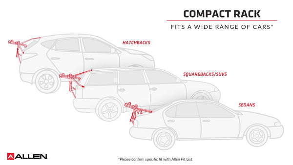 Allen Sports USA Ultra Compact 1-Bike Carrier for Automobile