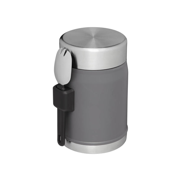 Stanley Classic Legendary Food Jar 0.4L With Spork - Keeps Cold For 7 Hours - BPA-Free Stainless Steel Soup Flask - Leakproof - Dishwasher Safe - Rose Quartz