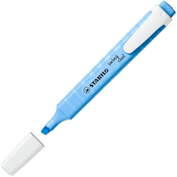 STABILO swing cool Pastel - Highlighter - Pack of 8 - Assorted Colours