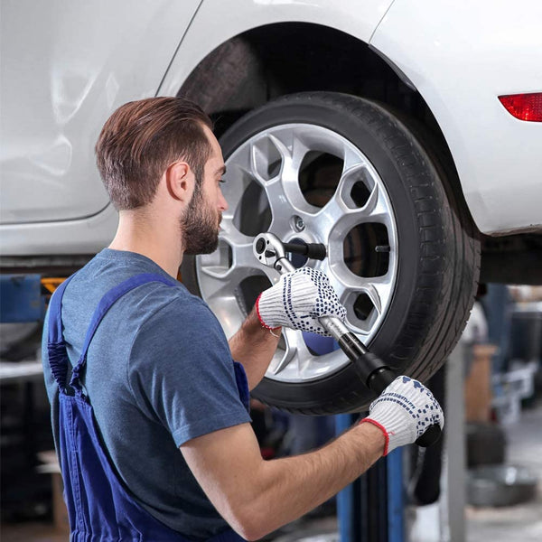 FOURROBBER Torque Wrench Set 1/2-inch Drive Click Bicycle Torque Wrench Dual-Direction Adjustable 90-Tooth Torque Wrench with Buckle 20-220Nm,Accuracy ± 3% Visit The Store