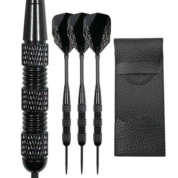 Steel Tip Darts Set,3 Pack Professional Dart with Aluminum Shafts and Darts Case