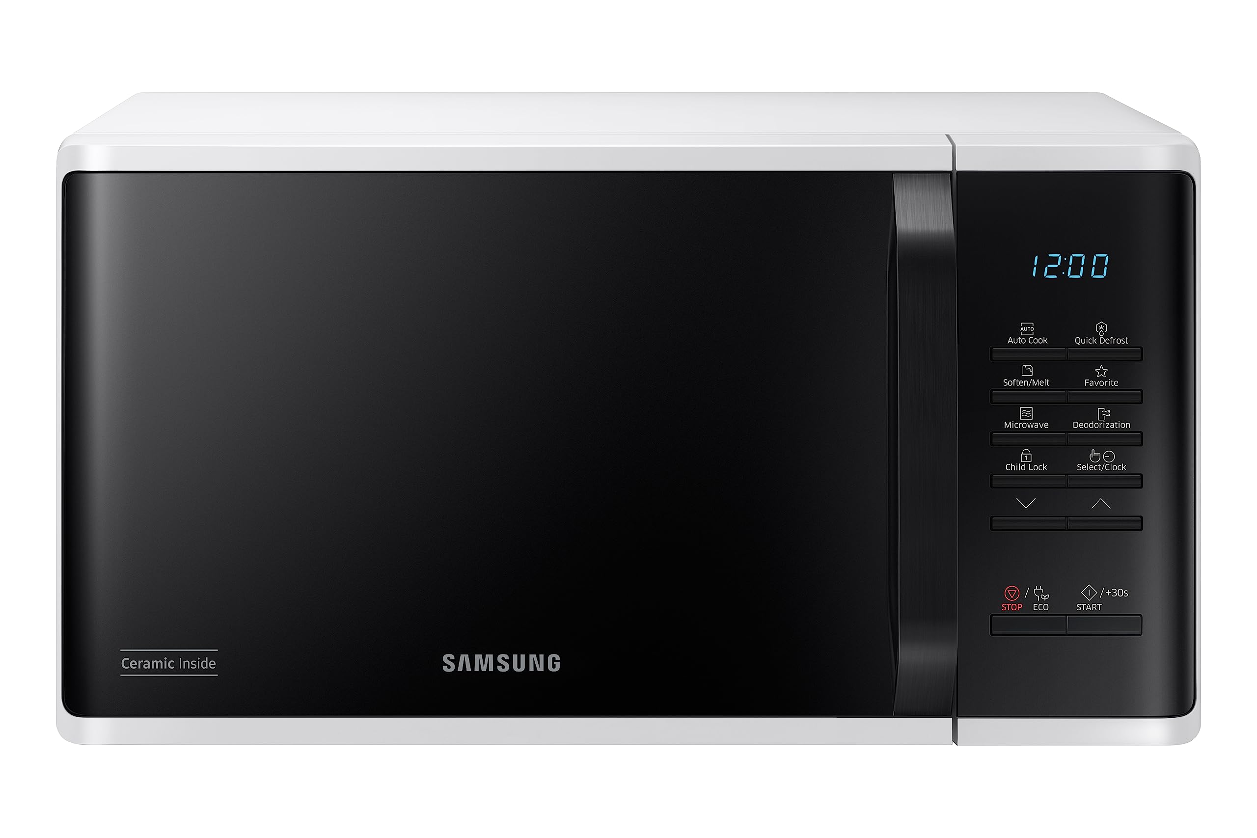 Samsung MS23K3513AK Solo Microwave, 23 Litre, Black