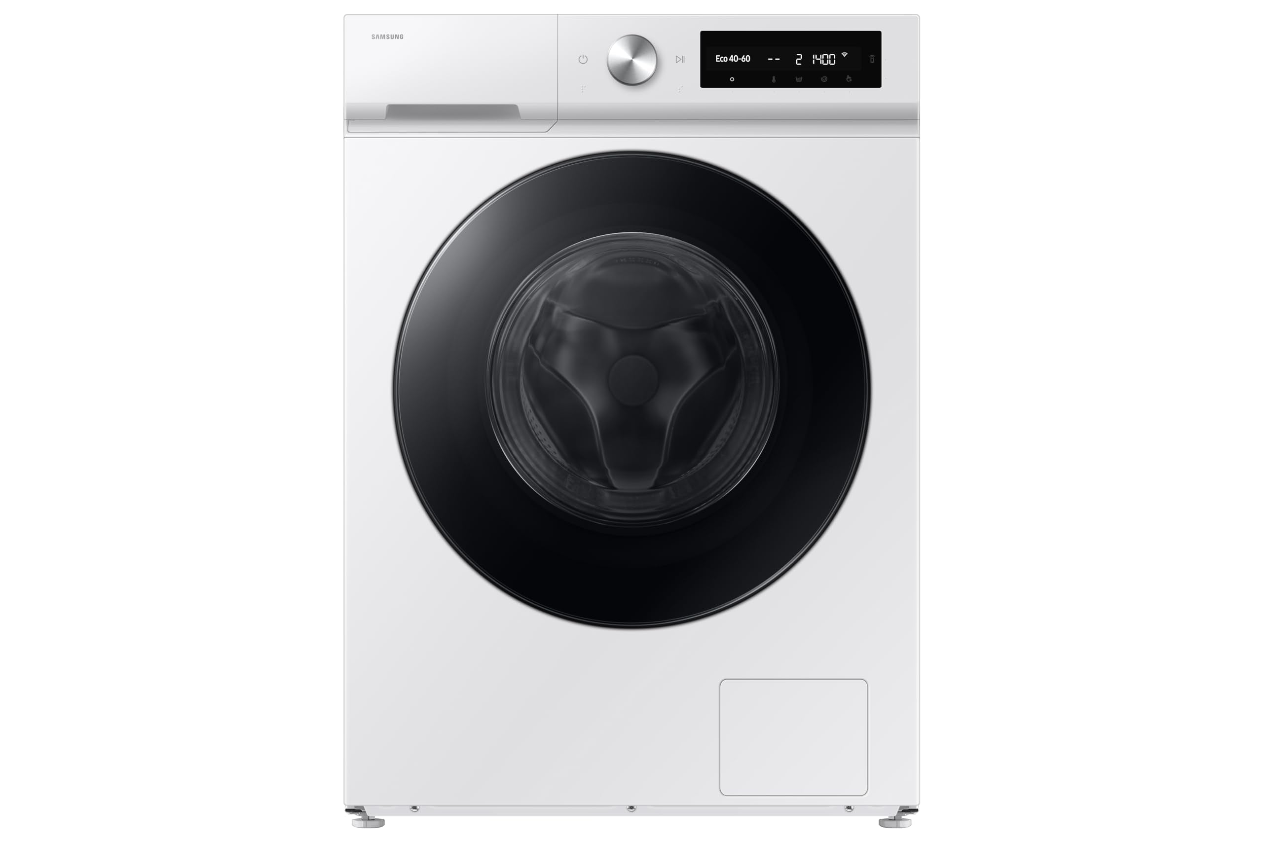 Samsung Series 6 AI Energy Washing Machine, 9kg, 1400rpm, White, WW90DG6U25LEU1