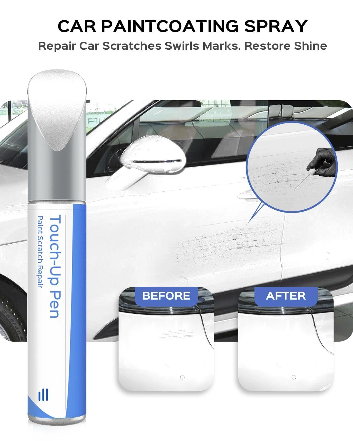 (84A/G) Guards Red Touch-Up Paint For Porsche – Exact Match For Chips And Scratches