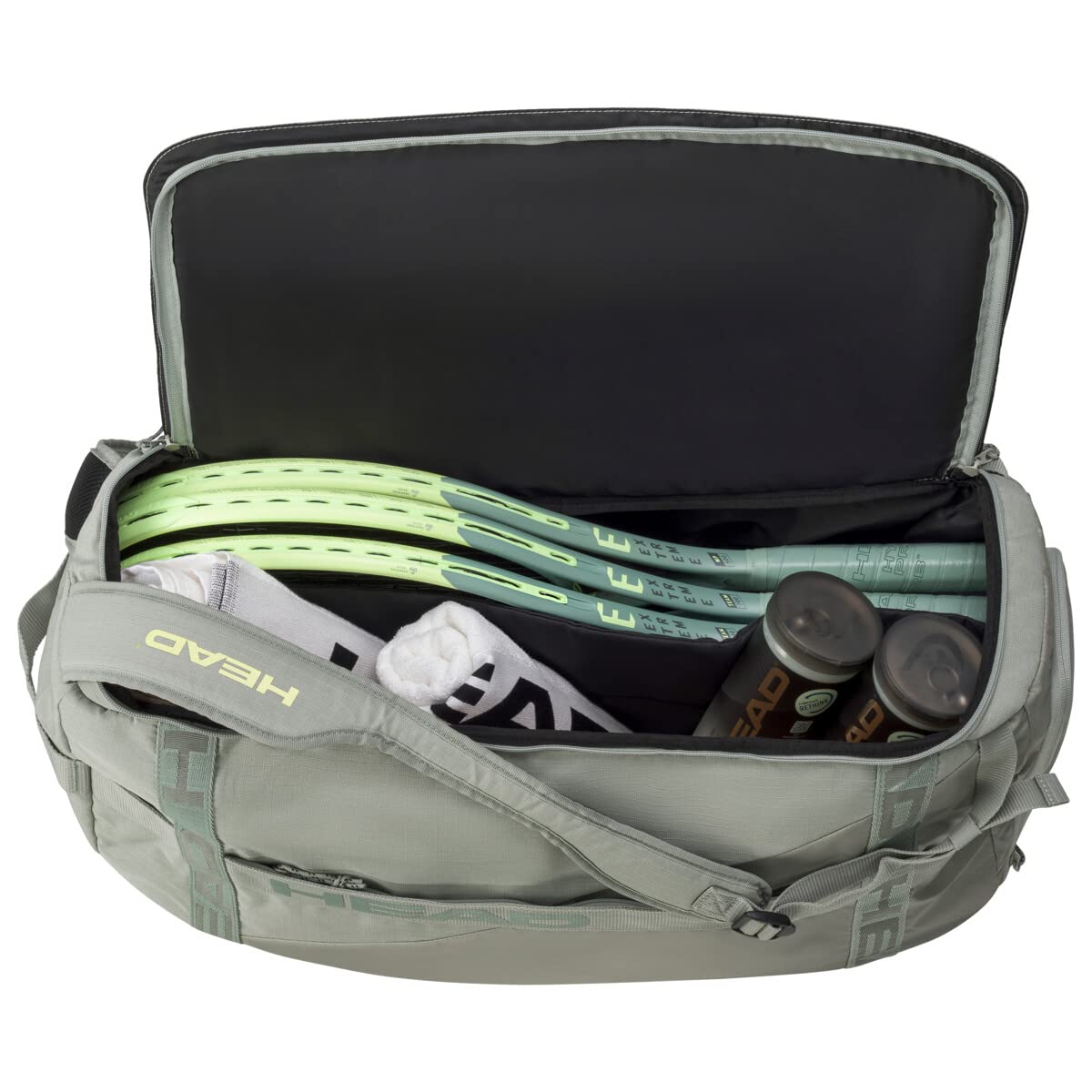 HEAD Pro Unisex Duffle Bag, Light Green