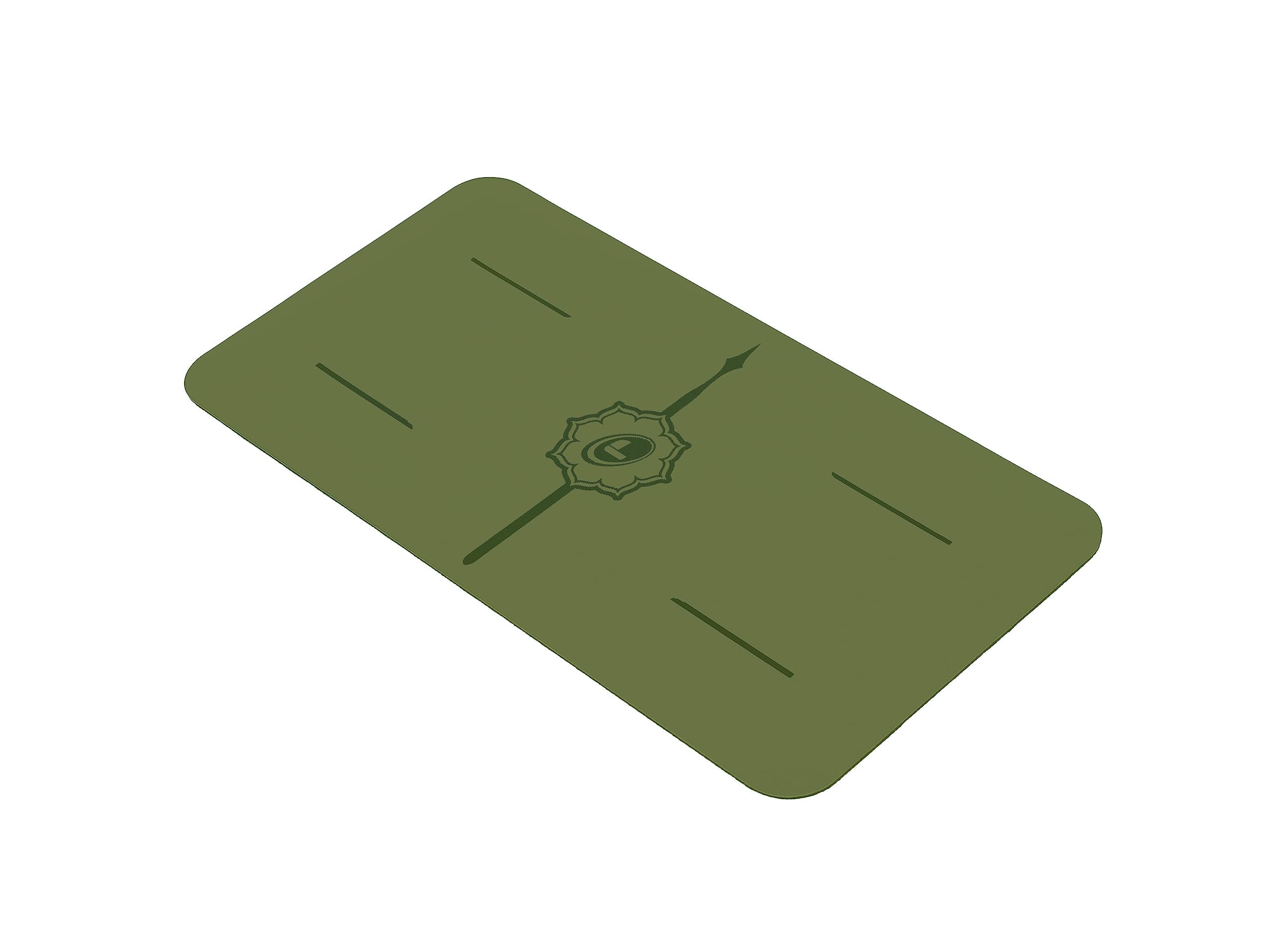 Liforme Yoga Pad - Patented Alignment System, Warrior-like Grip, Non-slip, Eco-friendly and biodegradable, 4.2mm thick pad for knee, elbow and hand