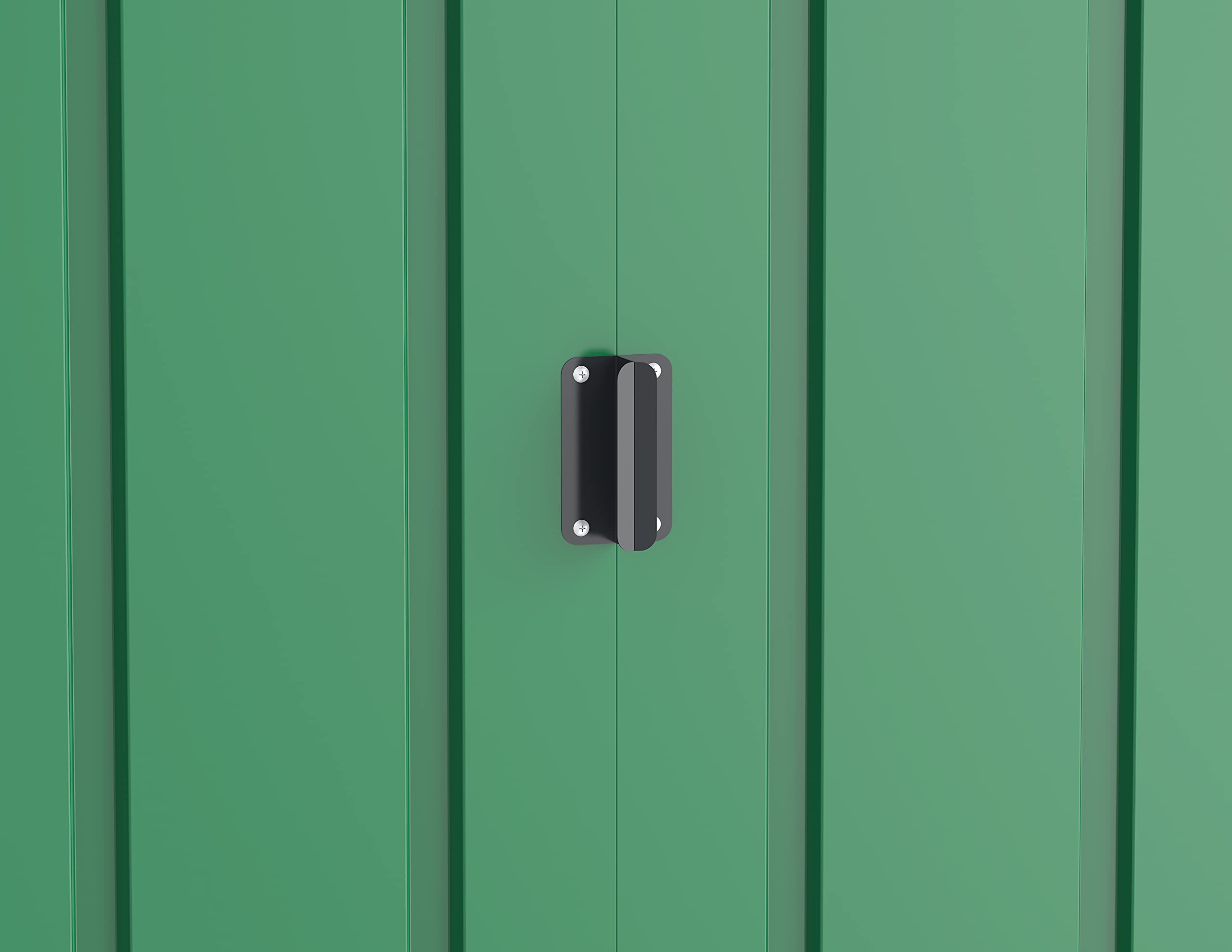 Duramax ECO 8 x 8 (6.35 m2) Metal Garden Storage Shed, Hot-Dipped Galvanized Metal Garden Shed, Tool Storage Shed, Strong Reinforced Roof Structure, Maintenance-Free Metal Shed, Anthracite